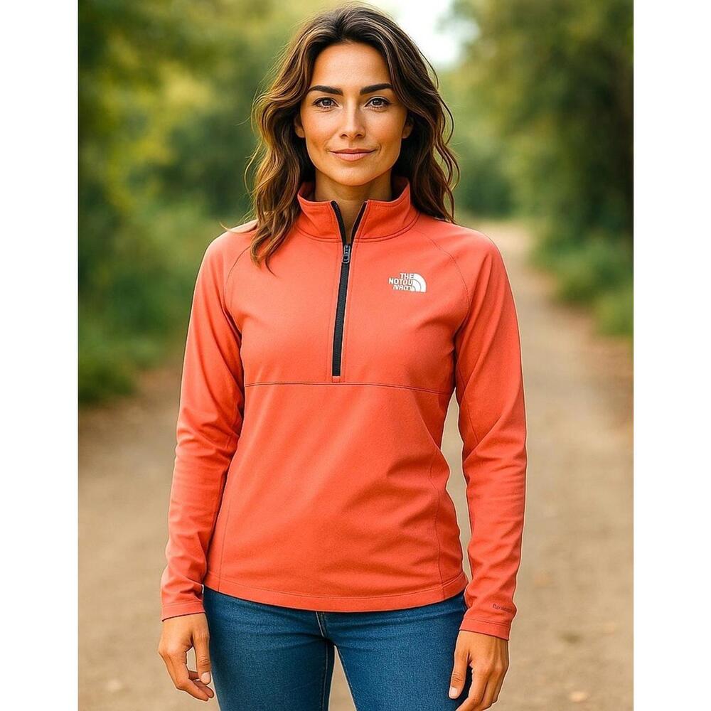 The North Face Summit FUTUREFLEECE 1/2 Zip Women's Slim Medium Slate Rose NWT